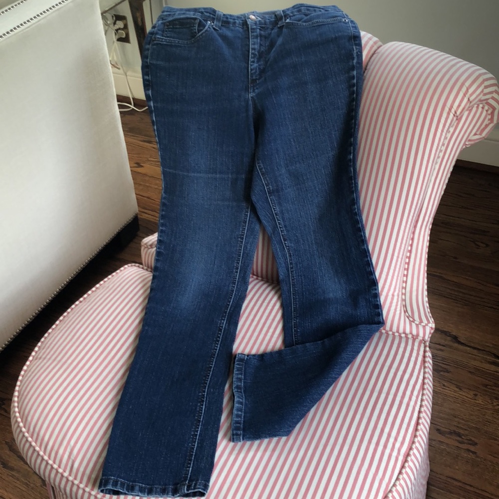 Jones New York Sutton Straight Leg Jeans.